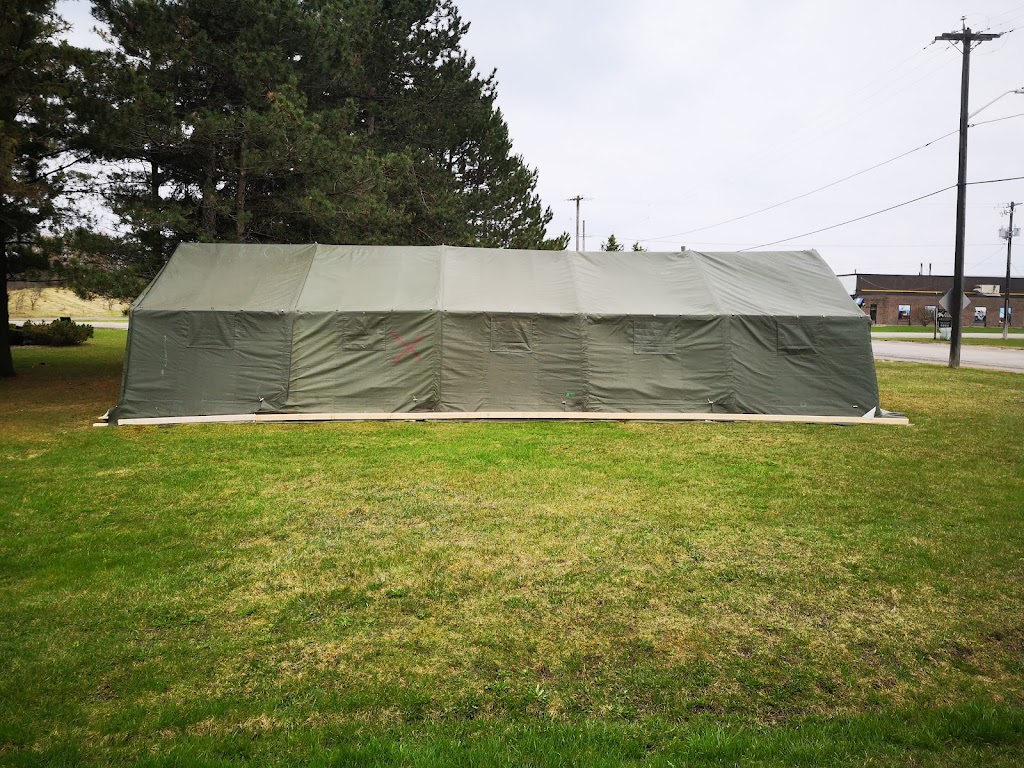 Military movie tents | 118 Chem. de Morrison Heights, Wakefield, QC J0X 3G0, Canada | Phone: (819) 431-8253