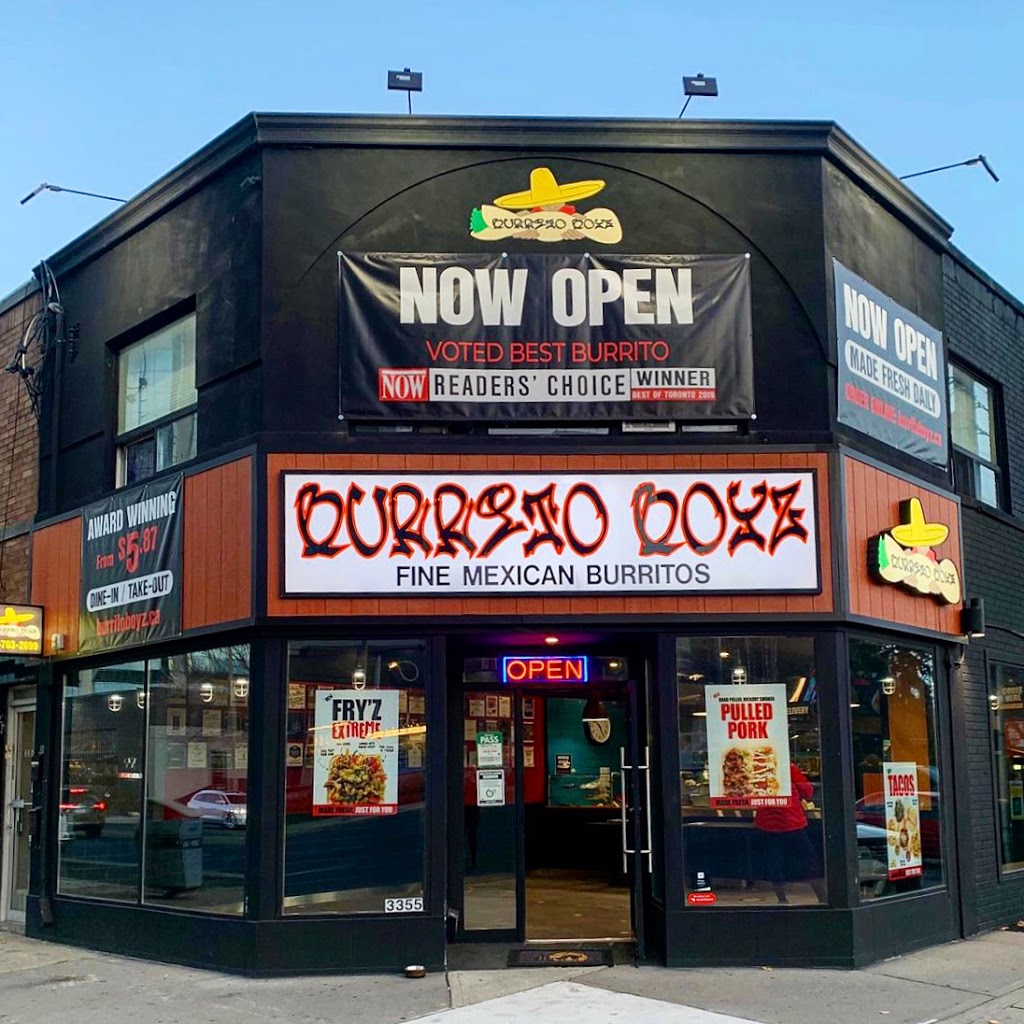 Burrito Boyz | 3355 Bloor St W, Toronto, ON M8X 1E9, Canada | Phone: (416) 763-2699