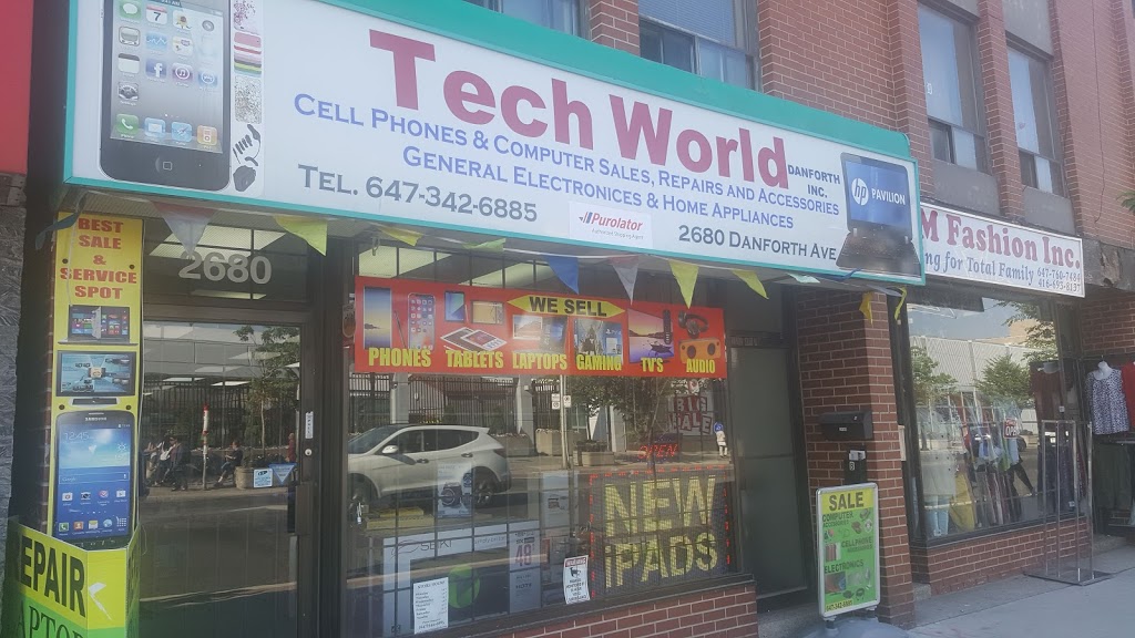 Tech World Danforth | 2680 Danforth Ave, Toronto, ON M4C 1L7, Canada | Phone: (647) 342-6885