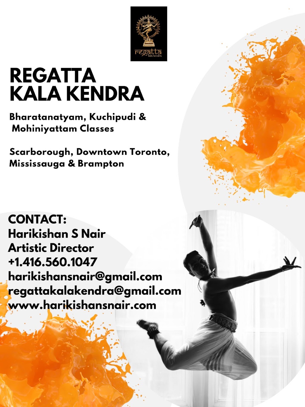 Harikishan S Nair - Regatta Kala Kendra | 430 Passmore Ave unit # 15, Scarborough, ON M1V 5A9, Canada | Phone: (416) 560-1047