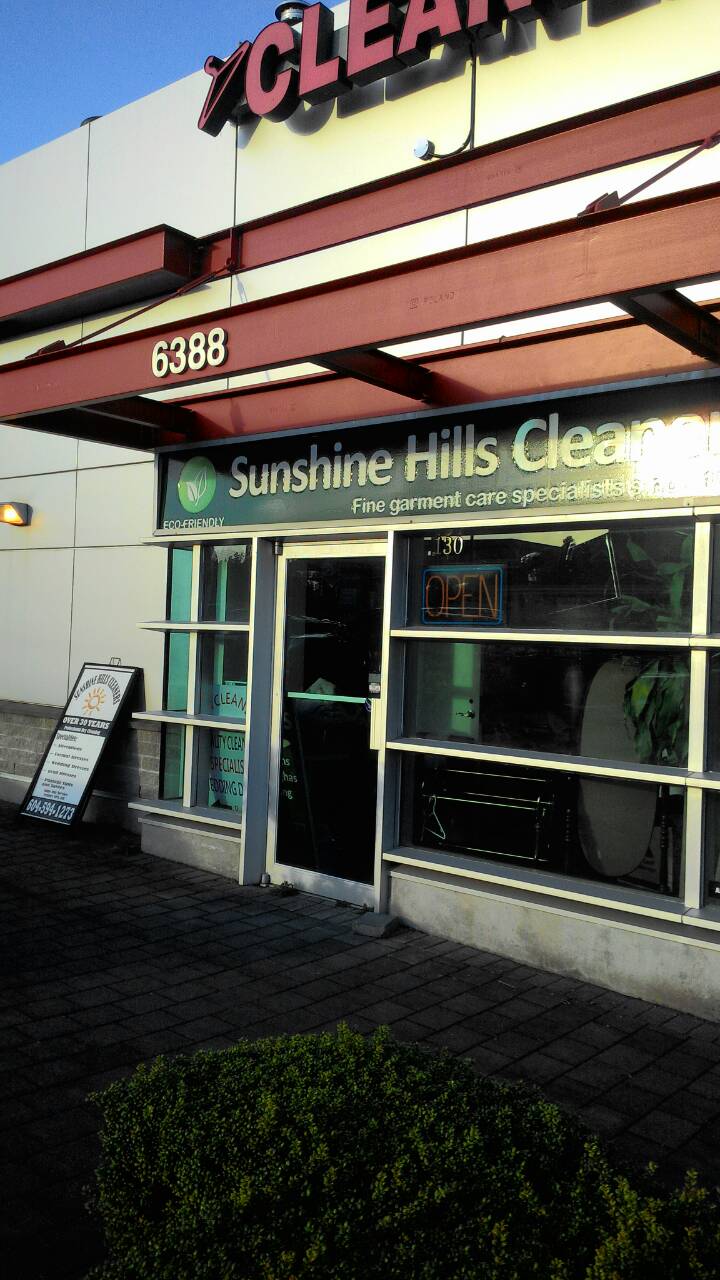 Sunshine Hills Cleaners | 130 - 6388 120 St, Surrey, BC V3X 3K1, Canada | Phone: (604) 594-1273