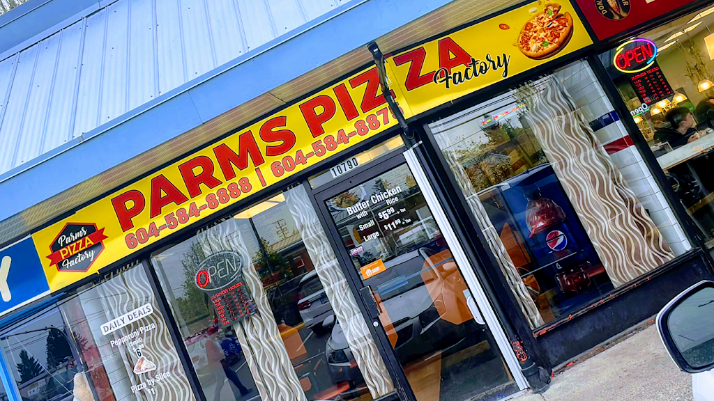 Parms Pizza Factory | 14808 108 Ave, Surrey, BC V3R 1T2, Canada | Phone: (604) 584-8888