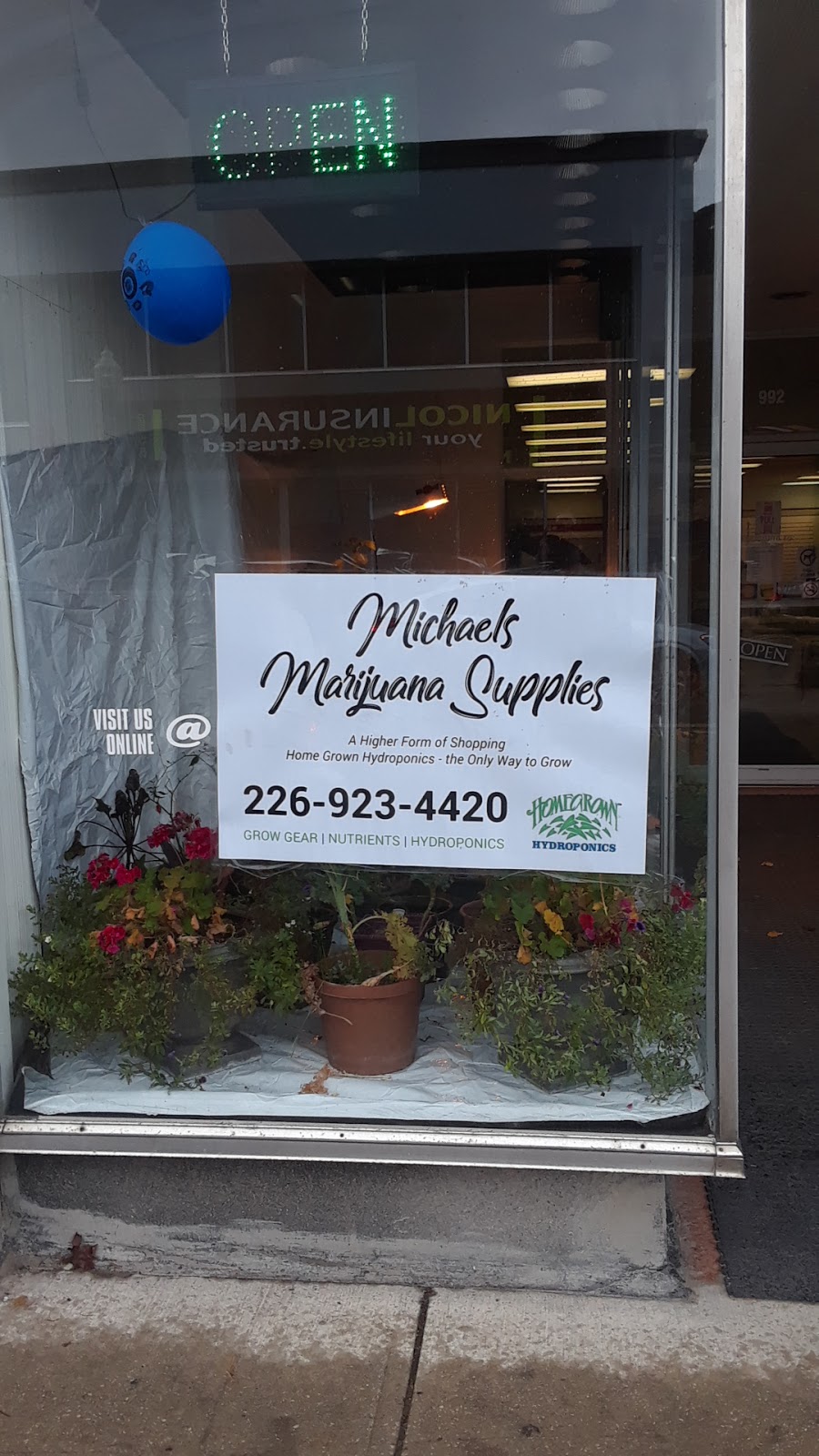 Michaels Marijuana Supplies Homegrown Hydroponics | 892 16th St E, Owen Sound, ON N4K 1Z1, Canada | Phone: (226) 923-4420