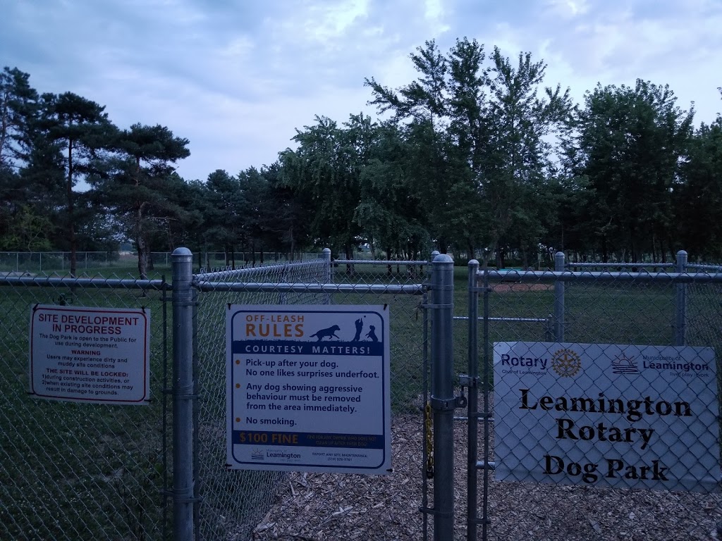 Rotary Club Leash Free Dog Park | 435 Bevel Line Rd, Leamington, ON N8H 3V4, Canada | Phone: (519) 326-5761