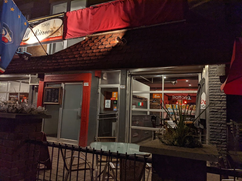 Trattoria Il Ritrovo | 2895 Rue Fleury E, Montréal, QC H2B 1M1, Canada | Phone: (514) 383-9097