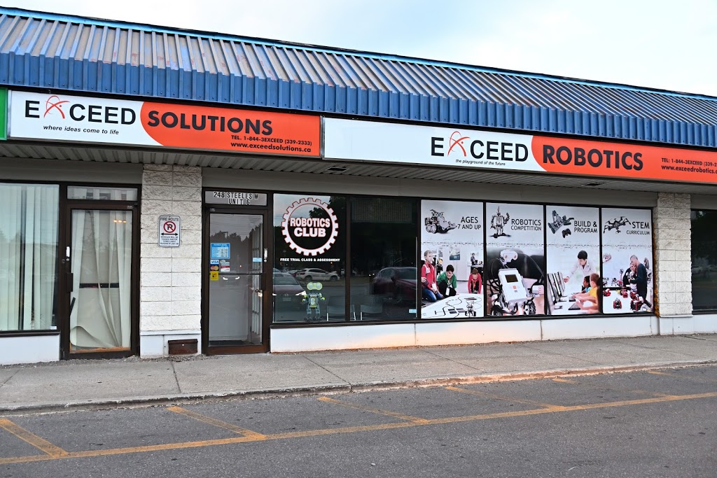 Exceed Robotics - Robotics, Coding and AI Club for Kids | 248 Steeles Ave W #6, Thornhill, ON L4J 1A1, Canada | Phone: (844) 339-2333