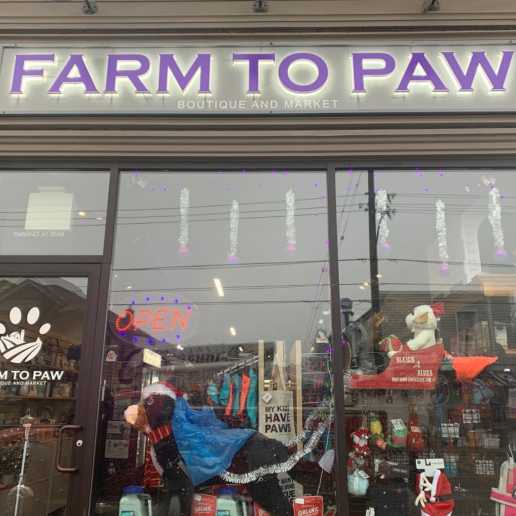 Farm to Paw Boutique and Market | 14 Main St S, Acton, ON L7J 1X1, Canada | Phone: (519) 853-8686