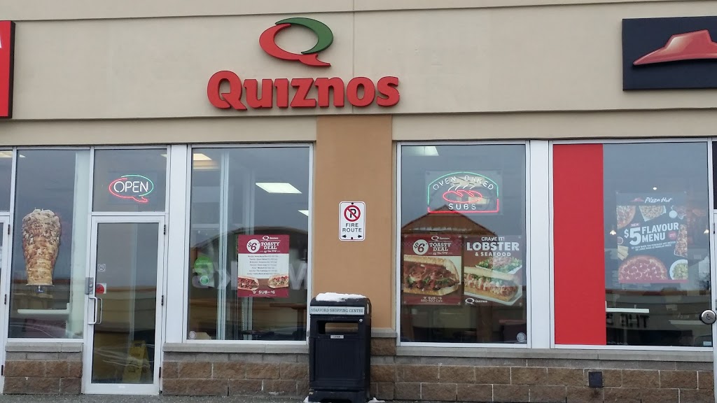 Quiznos | 1831 Robertson Rd #18, Nepean, ON K2H 8X3, Canada | Phone: (613) 726-3376