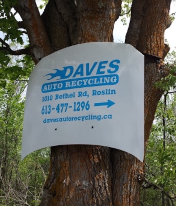 Daves Auto Recycling | 1010 Bethel Rd, Roslin, ON K0K 2Y0, Canada | Phone: (613) 477-1296