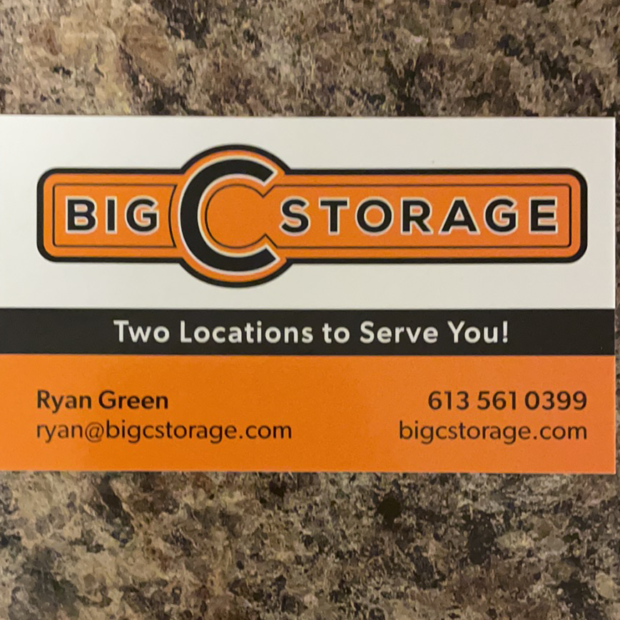 Big C Storage | 329 Advance Ave, Napanee, ON K7R 3Z1, Canada | Phone: (613) 561-0399