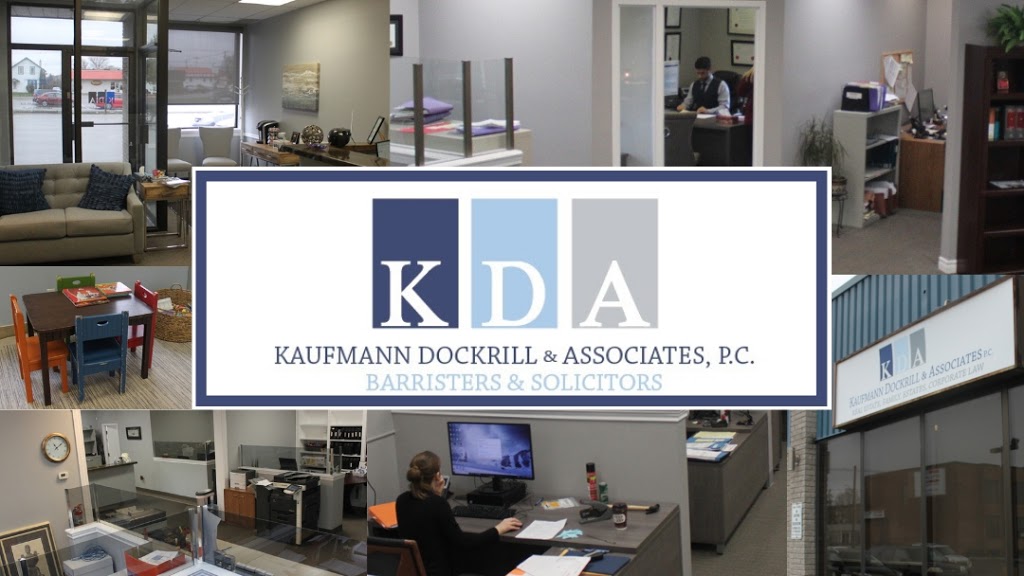 Kaufmann Dockrill & Associates p.c. | 257 Dundas Street East, Quinte West 191 North Front St, Belleville 4 Dundas St West, Napanee, Quinte West, ON K8V 1M1, Canada | Phone: (613) 394-3315