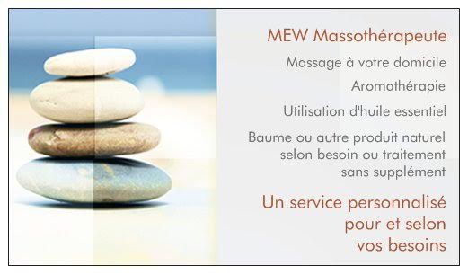 MEW Massothérapeute | 1133 Rue Duberger, La Baie, QC G7B 4B1, Canada | Phone: (418) 557-1725