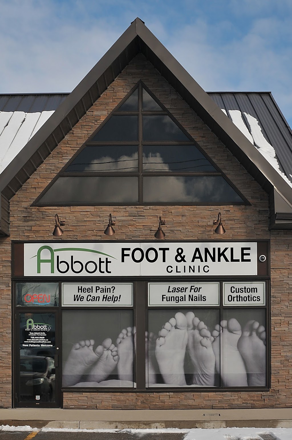 Abbott Foot & Ankle Clinic | 10126 ON-26 Unit #3, Collingwood, ON L9Y 3Z1, Canada | Phone: (705) 444-9929