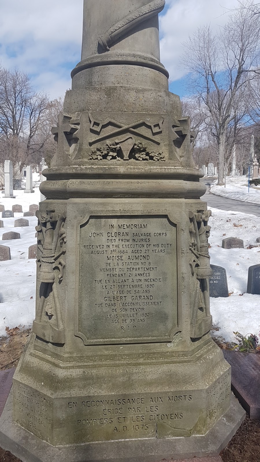 Cimetière des pompiers de Montréal | Montreal, QC H3H 1A1, Canada