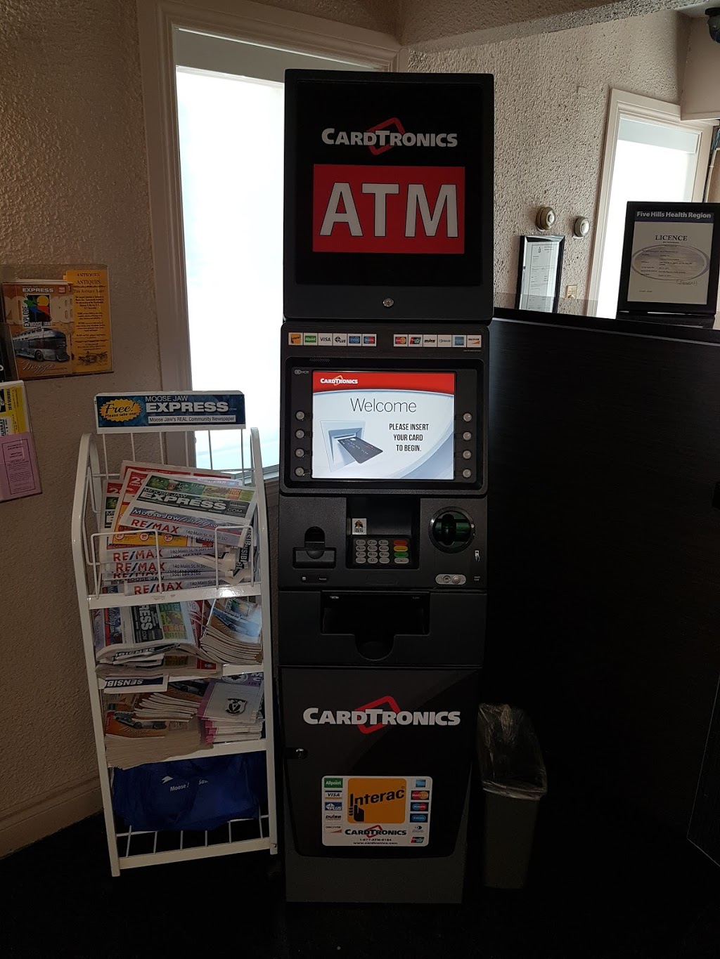 Cardtronics ATM | 1590 Main St N, Moose Jaw, SK S6J 1L3, Canada | Phone: (800) 786-9666