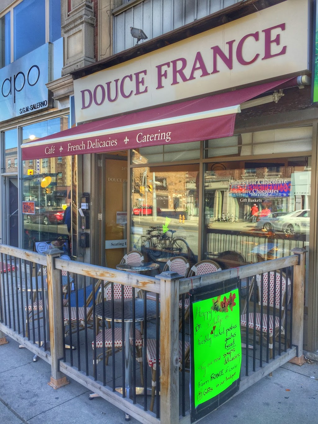 Douce France | 820 Danforth Ave, Toronto, ON M4J 1L6, Canada | Phone: (647) 348-7661