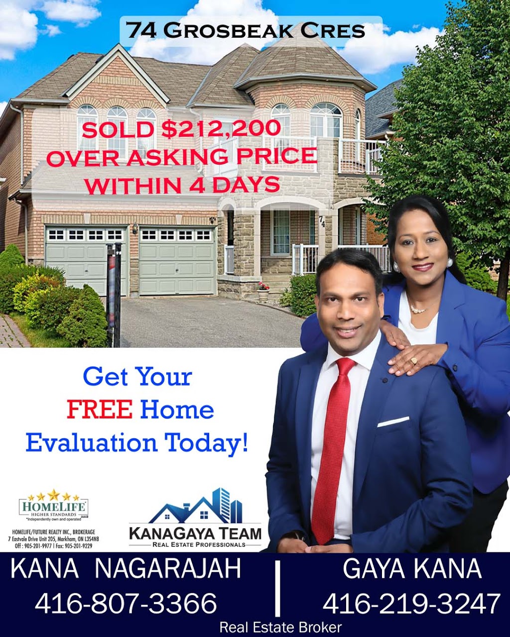 Kana Gaya Team (Real Estate) | 7 Eastvale Dr unit 205, Markham, ON L3S 4N8, Canada | Phone: (416) 807-3366