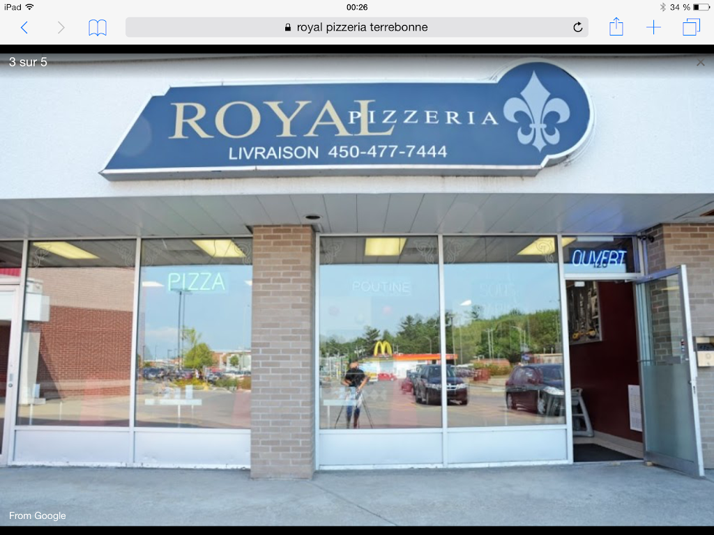 Royal Pizzeria | 5333 Boulevard Laurier, Terrebonne, QC J6X 4H7, Canada | Phone: (450) 477-7444