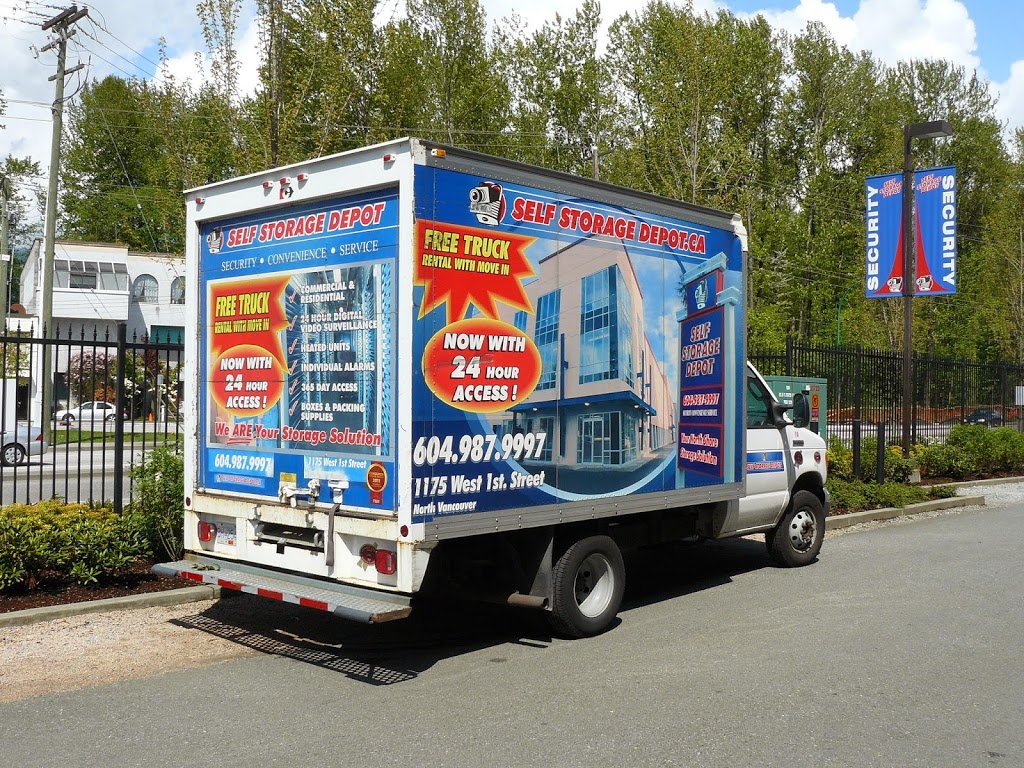 Self Storage Depot Brk | 600 Brooksbank Ave, North Vancouver, BC V7J 3W1, Canada | Phone: (604) 987-0012