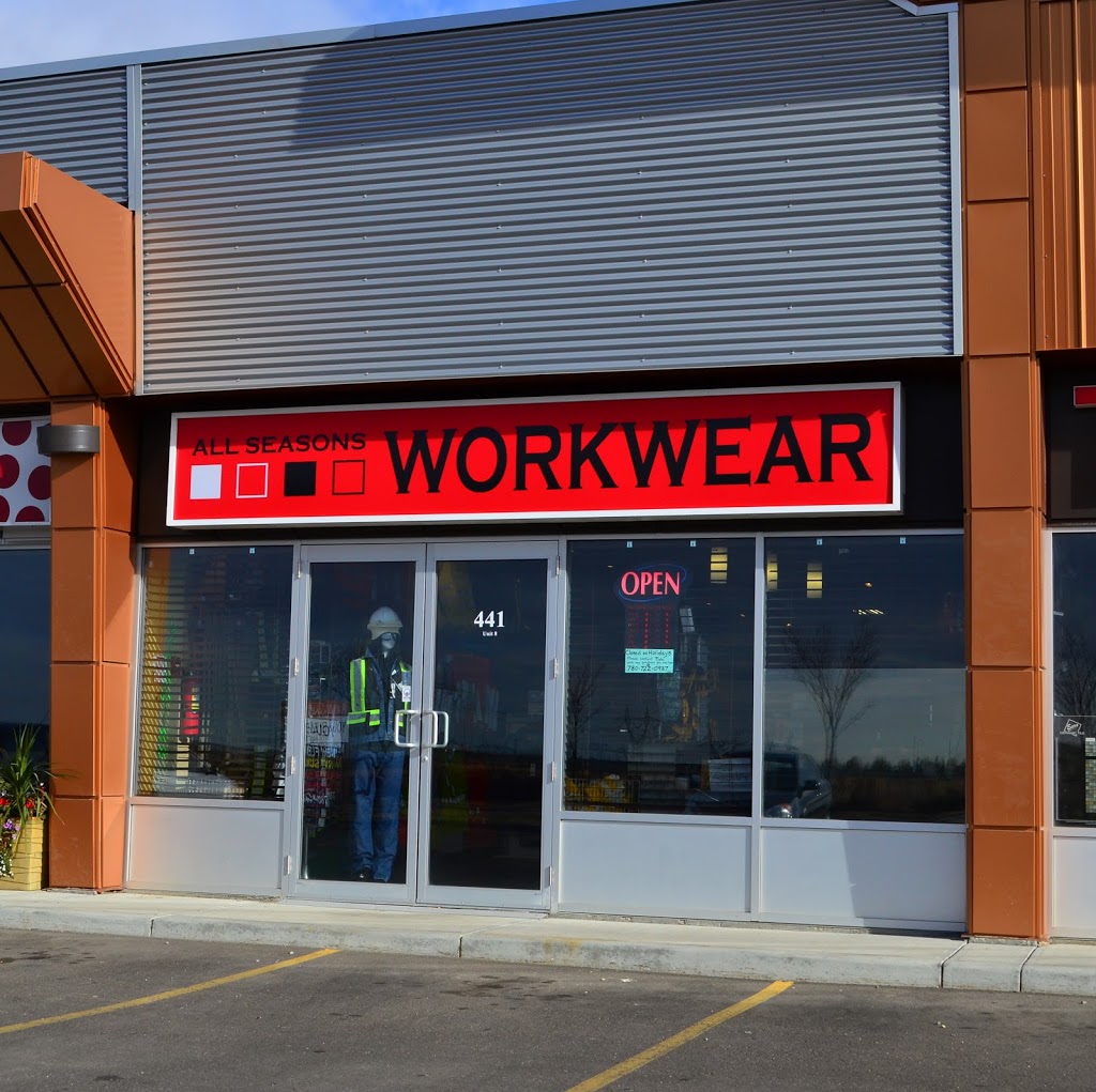 All Seasons Workwear | 441 Parsons Rd SW, Edmonton, AB T6X 1N4, Canada | Phone: (780) 466-8884