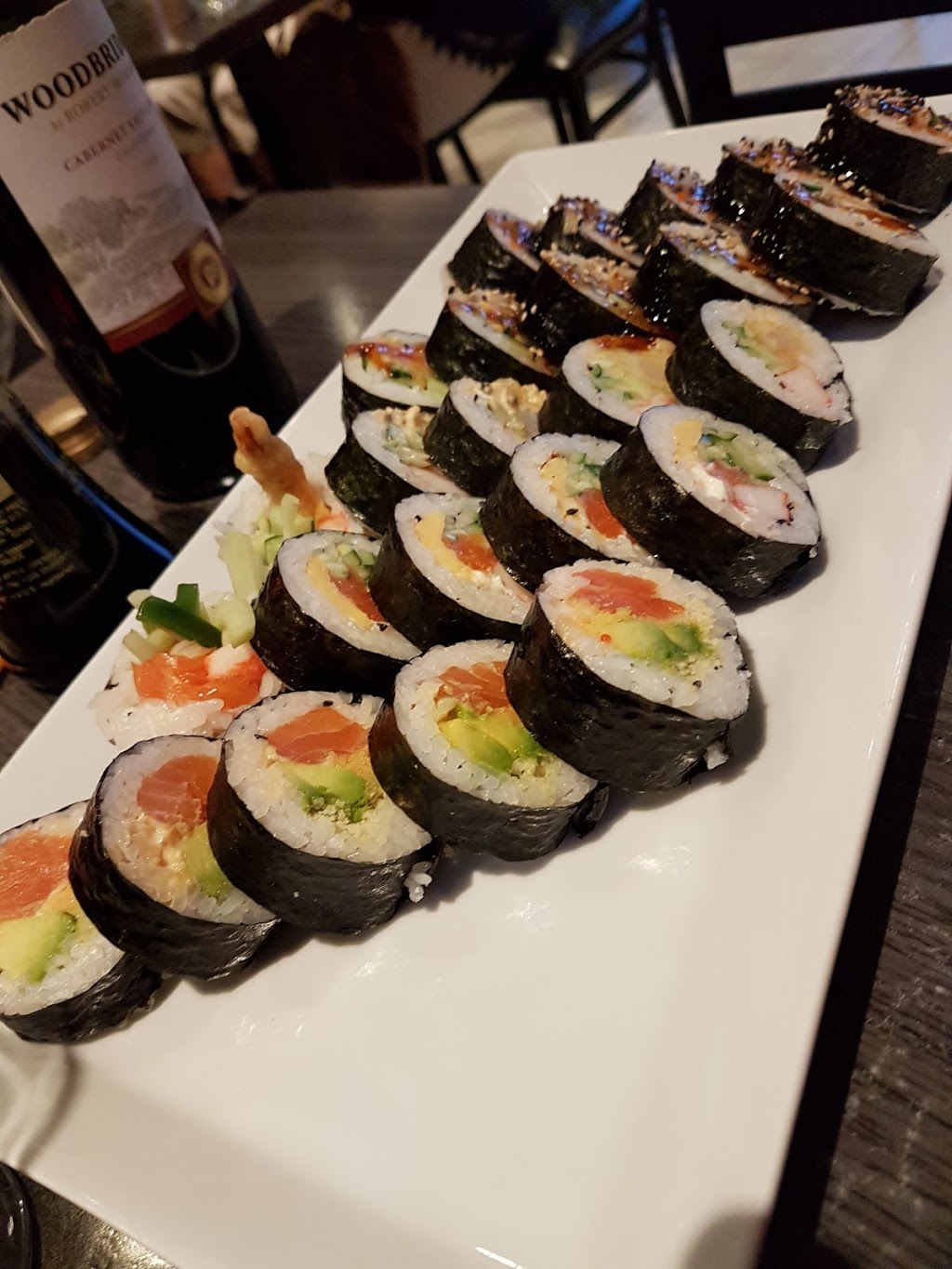 Restaurant SMS Sushi | 116 Boulevard Churchill, Greenfield Park, QC J4V 2L9, Canada | Phone: (450) 671-2333