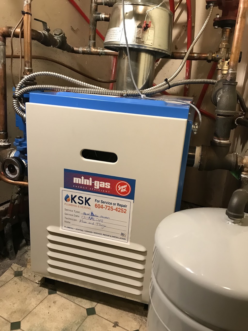 Ksk plumbing&heating | 106-4355 Maywood St, Burnaby, BC V5H 2J8, Canada | Phone: (604) 725-4252