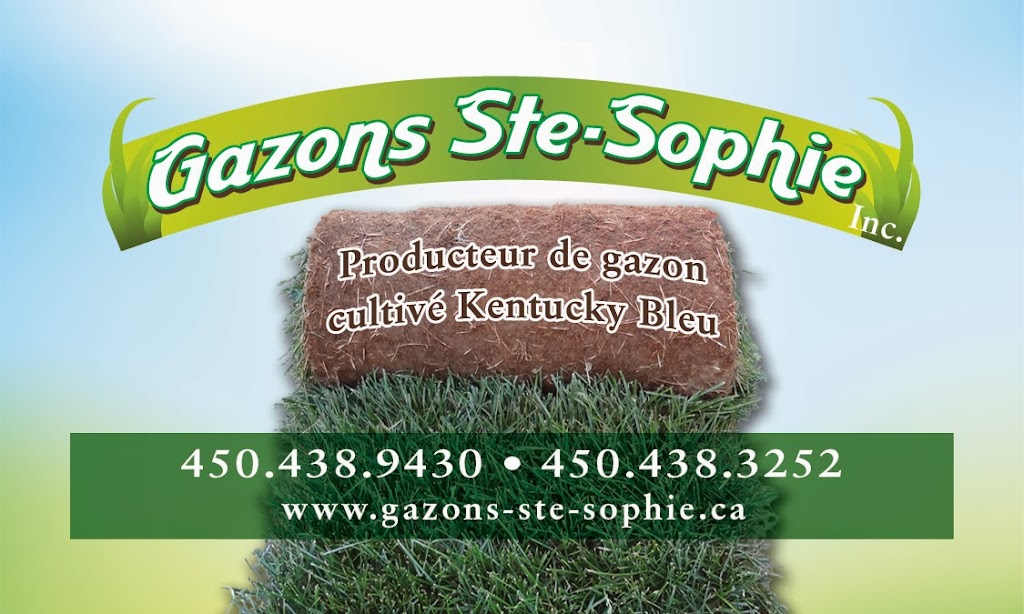 Gazons Sainte-Sophie Inc. | 2246 Rue de lHôtel de Ville, Sainte-Sophie, QC J5J 1K5, Canada | Phone: (450) 438-3252