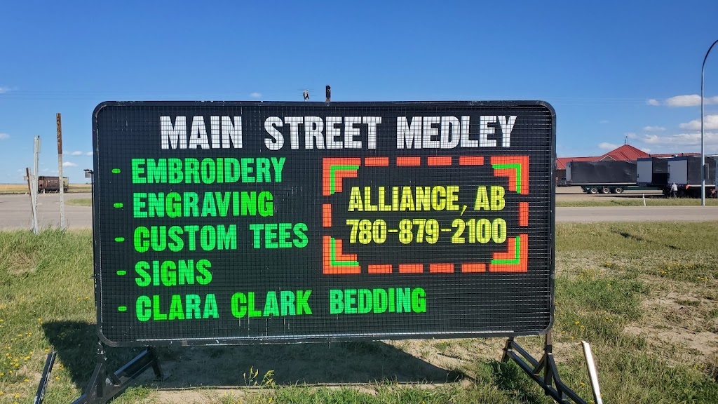 Main Street Medley | 110 Main St, Alliance, AB T0B 0A0, Canada | Phone: (780) 879-2100