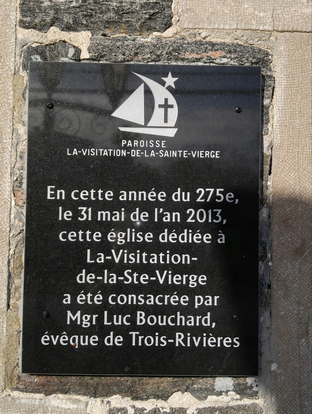 Église la Visitation-de-la-Sainte-Vierge | 11900 Rue Notre Dame O, Trois-Rivières, QC G9B 6W8, Canada | Phone: (819) 377-1212