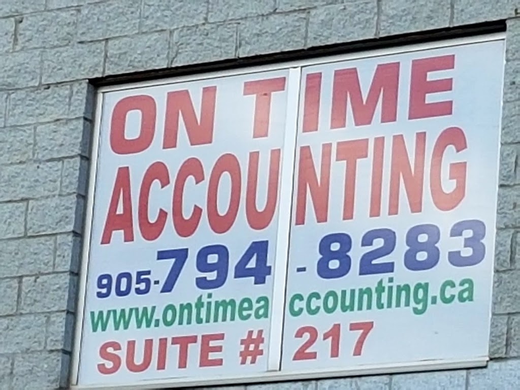 On Time Accounting Solutions Ltd. | 105 Napa Valley Ave, Woodbridge, ON L4H 1L1, Canada | Phone: (416) 419-2144