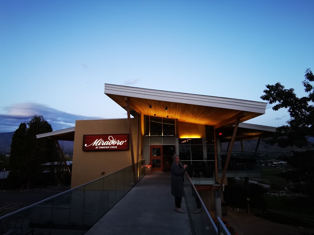 Miradoro Restaurant at Tinhorn Creek | 537 Tinhorn Creek Rd, Oliver, BC V0H 1T0, Canada | Phone: (250) 498-3742