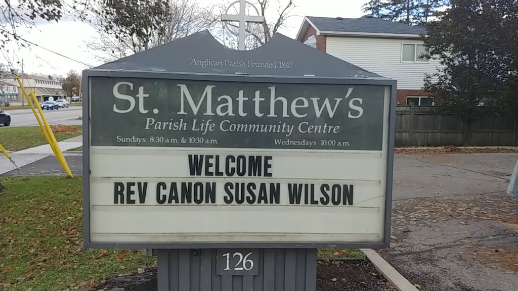 St. Matthews Anglican Church | 126 Plains Rd E, Burlington, ON L7T 2C3, Canada | Phone: (905) 632-1233