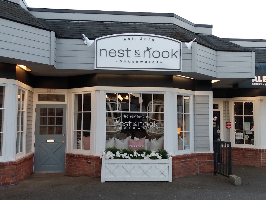 Nest & Nook | 2387 Beacon Ave, Sidney, BC V8L 1W9, Canada | Phone: (778) 351-2225