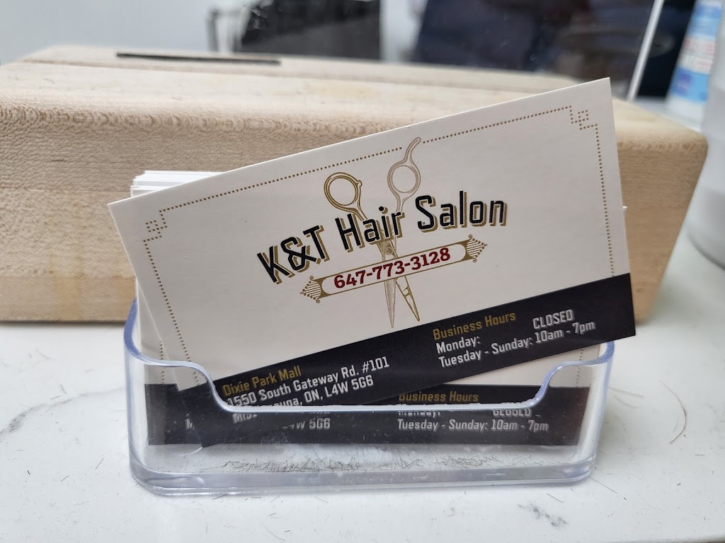 K&T Hair Salon | 1550 S Gateway Rd, Mississauga, ON L4W 5G6, Canada | Phone: (647) 773-3128