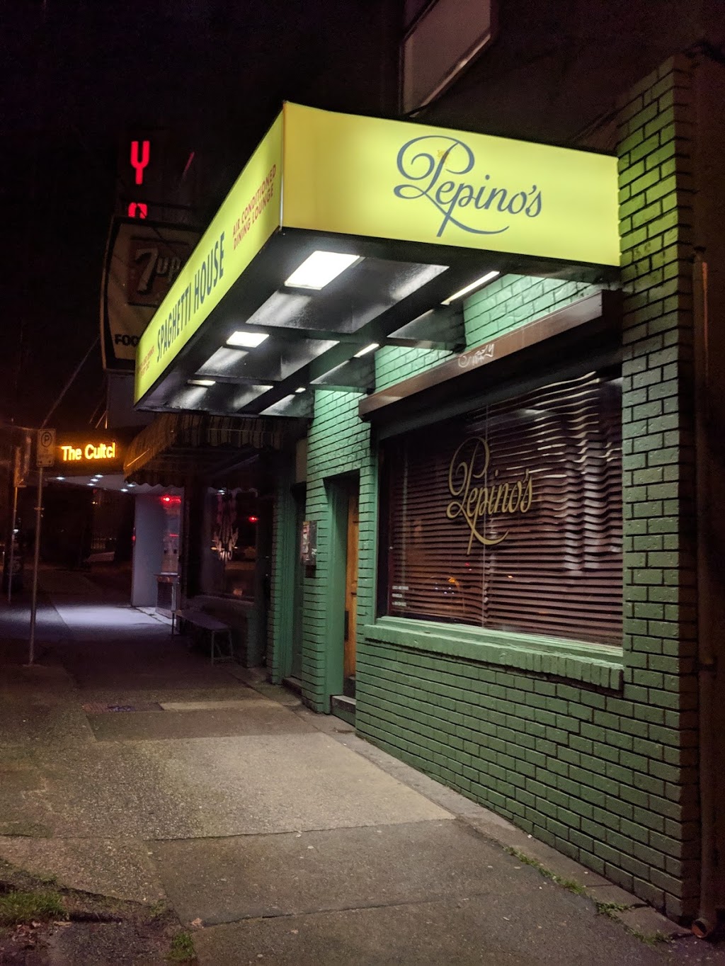 Pepinos Spaghetti House | 631 Commercial Dr, Vancouver, BC V5L 3W3, Canada | Phone: (604) 254-5633