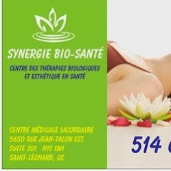 Synergie Bio-Santé Inc | 8065, Boulevard Viai, Saint-Léonard, QC H1R 2T2, Canada | Phone: (514) 691-9625