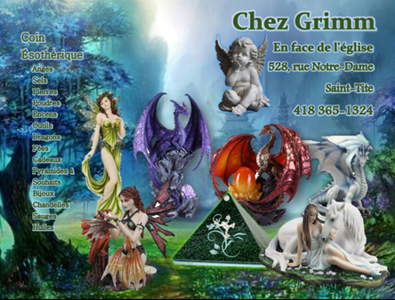 Papeterie Impression Chez Grimm/Les Chapeaux des Gorewiches | 528 Rue Notre Dame, Saint-Tite, QC G0X 3H0, Canada | Phone: (418) 365-1324