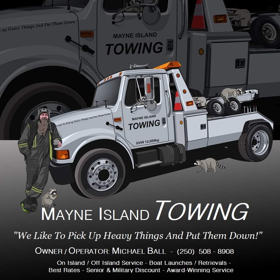 Mayne Island Towing & Recovery | 273 Wood Dale Dr, Mayne Island, BC V0N 2J2, Canada | Phone: (250) 508-8908