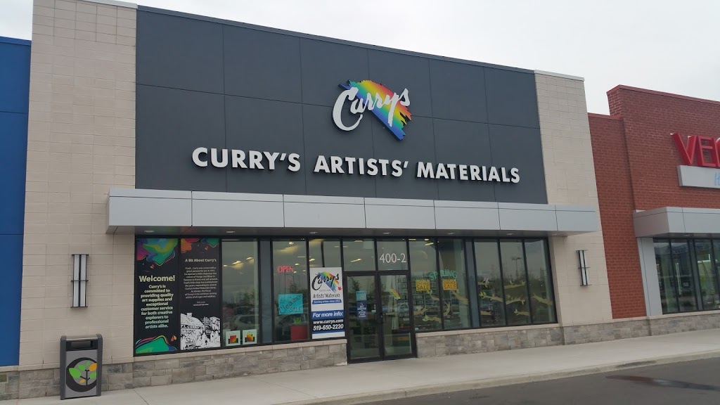 Currys Artists Materials - Waterloo | 2 The Boardwalk #400, Waterloo, ON N2T 0A6, Canada | Phone: (519) 650-2220