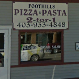 Foothills Pizza & Pasta | 117 Centre Ave W, Black Diamond, AB T0L 0H0, Canada | Phone: (403) 933-4848