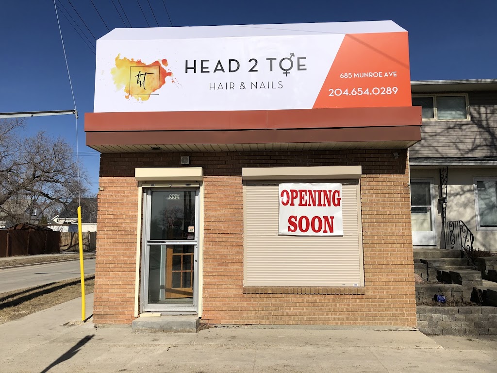 Head 2 Toe Hair & Nail | 685 Munroe Ave, Winnipeg, MB R2K 1J1, Canada | Phone: (204) 654-0289