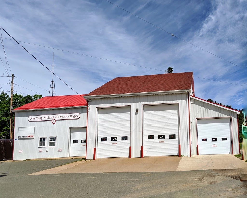 Great Village & District Volunteer Fire Brigade | Great Village, NS B0M 1L0, Canada | Phone: (902) 668-2830