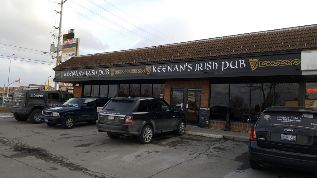 Keenans Irish Pub | 550 Queen St W #9, Brampton, ON L6X 3E1, Canada | Phone: (905) 457-1818