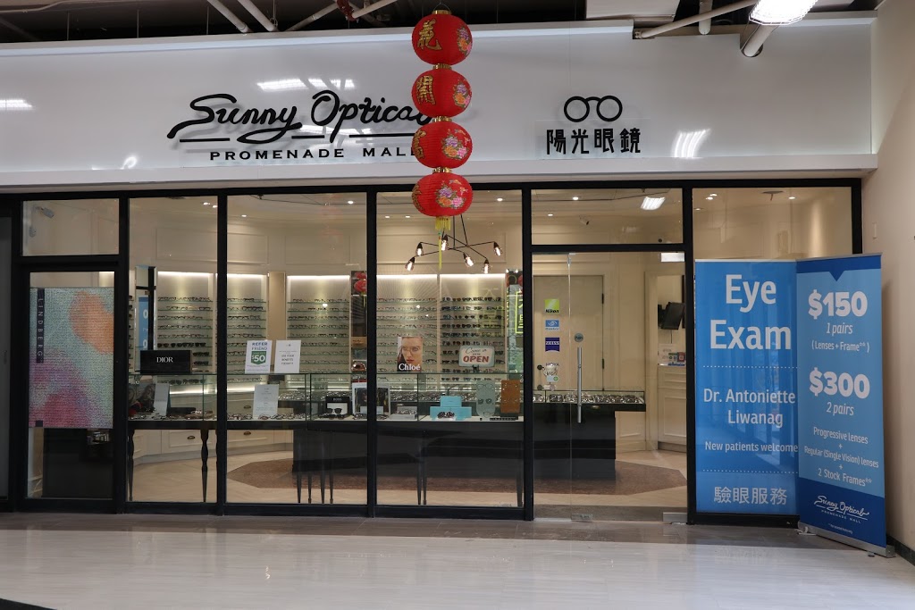 Sunny Optical | B, 1 Promenade Cir Unit Y007, Thornhill, ON L4J 4P8, Canada | Phone: (905) 731-1999