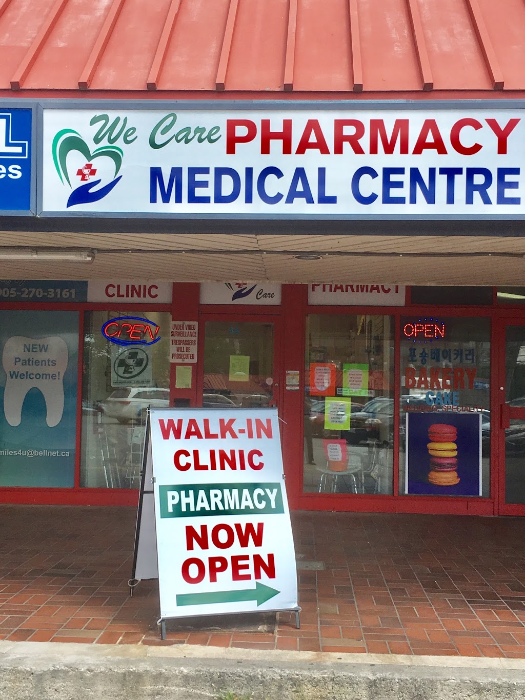 WeCare Walk-in Clinic and Pharmacy | 169 Dundas St E, Mississauga, ON L5A 1W8, Canada | Phone: (905) 275-1935