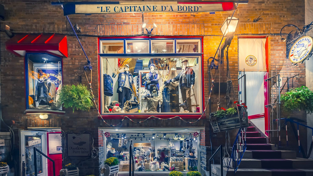 Le Capitaine Da Bord | 63 Rue du Petit Champlain, Québec, QC G1K 4H5, Canada | Phone: (418) 694-0624