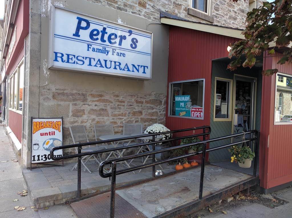 Peters Family Fare Restaurant | 84 Gore St E, Perth, ON K7H 1J2, Canada | Phone: (613) 267-4033