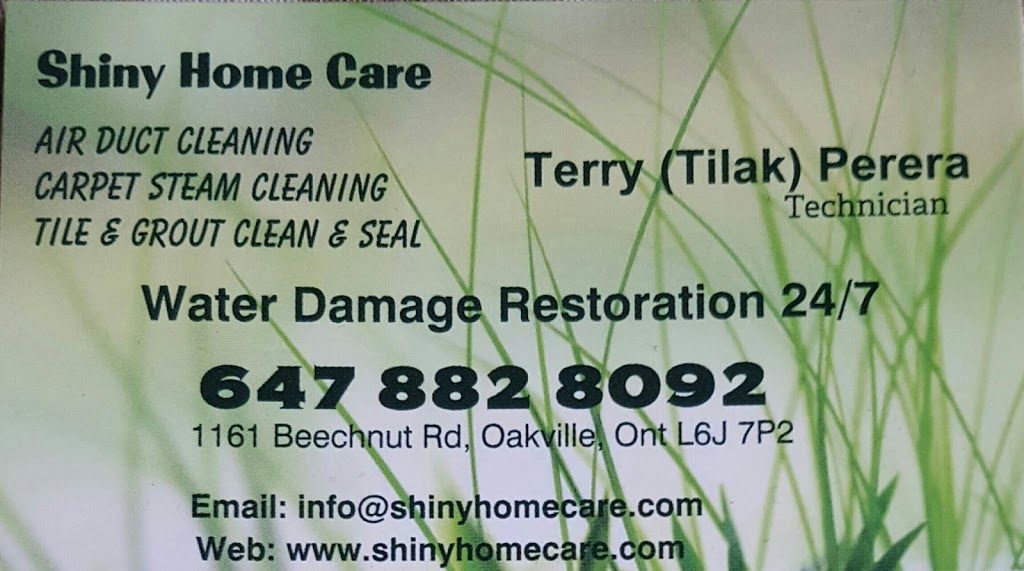 Shiny Home Care | 1161 Beechnut Rd, Oakville, ON L6J 7P2, Canada | Phone: (647) 882-8092