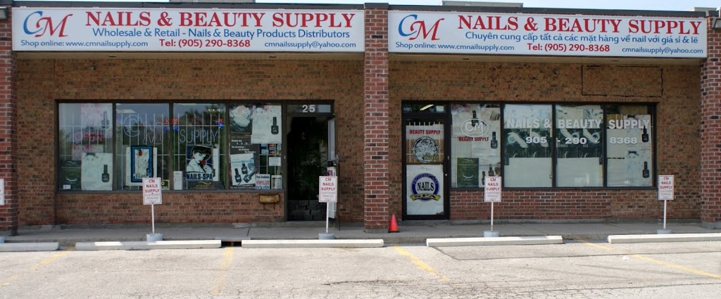 Cm Nails & Beauty Supply | 1105 Queensway East #25-#26, Mississauga, ON L4Y 4C1, Canada | Phone: (905) 290-8368