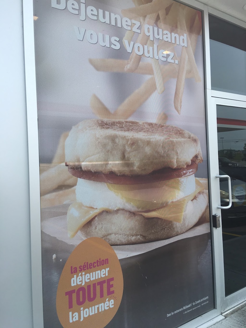 Mcdonalds | 225 Chem. de la Haute-Rivière SUITE 110, Châteauguay, QC J6K 5B1, Canada | Phone: (450) 692-2222